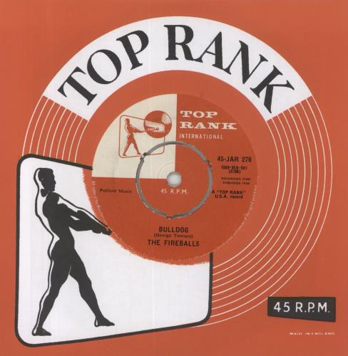 The Fireballs Bulldog 7" vinyl single (7 inch record / 45) UK VW-07BU753777