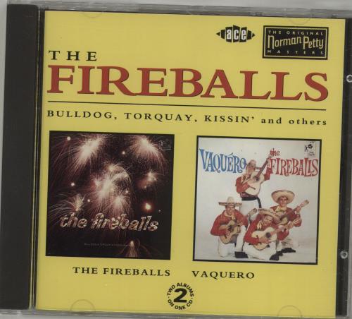 The Fireballs The Fireballs / Vaquero CD album (CDLP) UK VW-CDTH688792