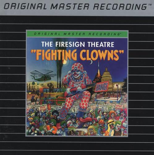 The Firesign Theatre Fighting Clowns CD album (CDLP) US FGNCDFI396784