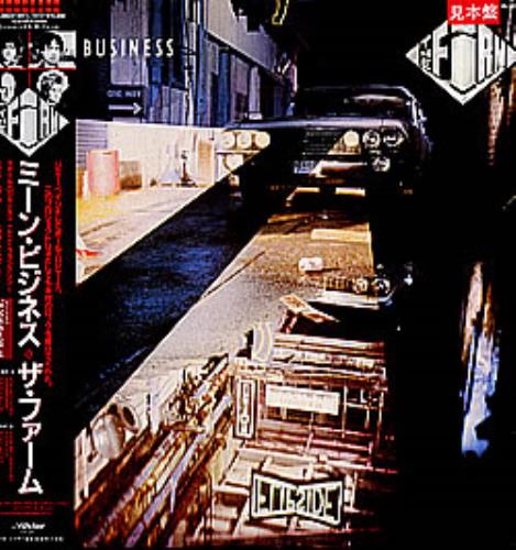 The Firm (Rock) Mean Business vinyl LP album (LP record) Japanese FRMLPME237045