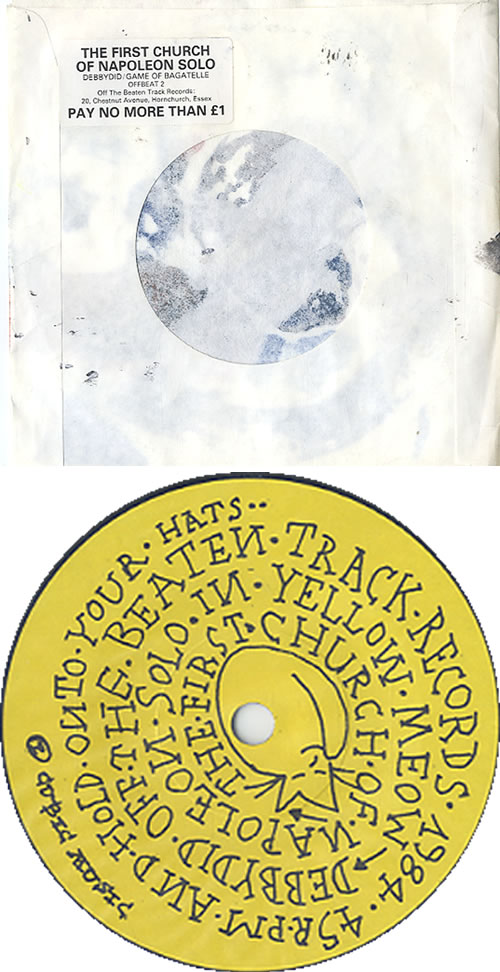 The First Church Of Napoleon Solo Debbydid - Hand Painted P/S 7" vinyl single (7 inch record / 45) UK W7Q07DE624143