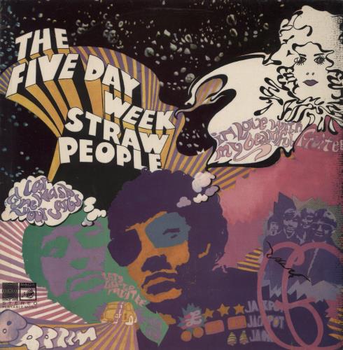 The Five Day Week Straw People The Five Day Week Straw People - 1st - VG vinyl LP album (LP record) UK FIZLPTH839686