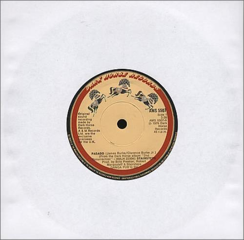 The Five Stairsteps Pasado 7" vinyl single (7 inch record / 45) UK W3F07PA117670