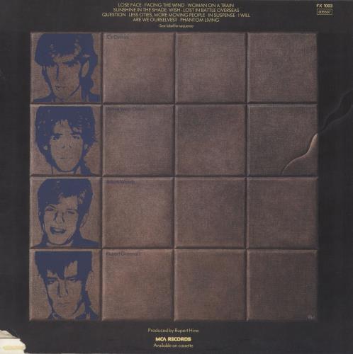 The Fixx Phantoms vinyl LP album (LP record) UK FIXLPPH266113