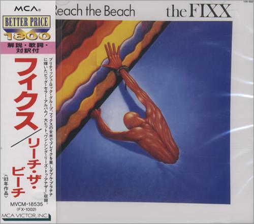 The Fixx Reach The Beach CD album (CDLP) Japanese FIXCDRE48674