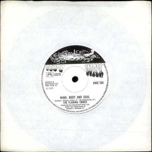 The Flaming Ember I'm Not My Brother's Keeper 7" vinyl single (7 inch record / 45) UK UH707IM503995