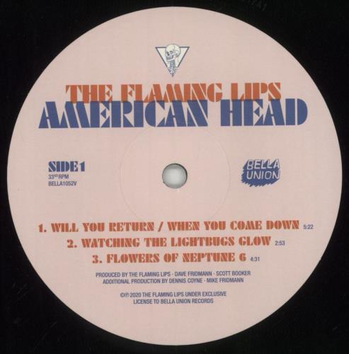 The Flaming Lips American Head 2-LP vinyl record set (Double LP Album) UK F-L2LAM852214