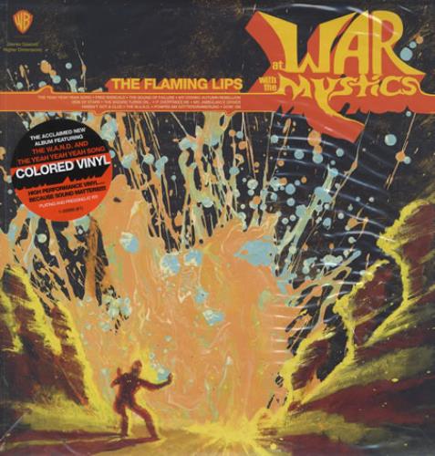 The Flaming Lips At War With The Mystics 2-LP vinyl record set (Double LP Album) US F-L2LAT368216