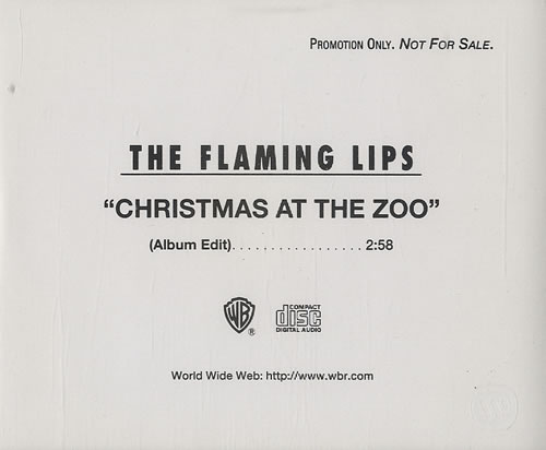 The Flaming Lips Christmas At The Zoo CD single (CD5 / 5") US F-LC5CH453866