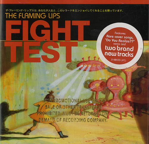 The Flaming Lips Fight Test EP CD single (CD5 / 5") US F-LC5FI479753