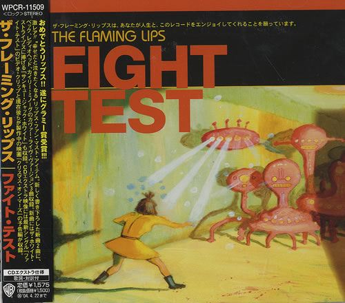 The Flaming Lips Fight Test CD album (CDLP) Japanese F-LCDFI236302