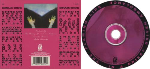 The Flaming Lips In A Priest Driven Ambulance CD album (CDLP) US F-LCDIN462205