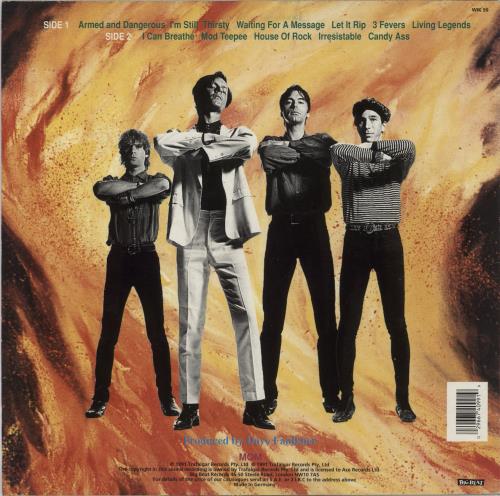 The Fleshtones Powerstance! vinyl LP album (LP record) UK FL8LPPO893185