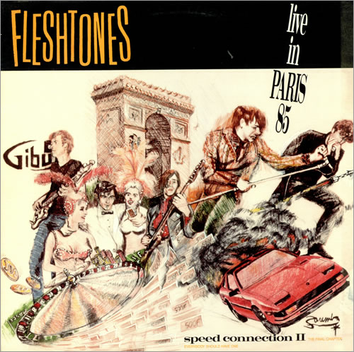 The Fleshtones Speed Connection II: The Final Chapter - Live In Paris '85 vinyl LP album (LP record) US FL8LPSP486228
