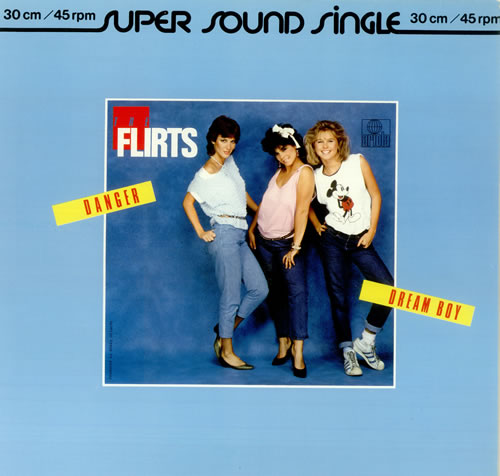 The Flirts Danger 12" vinyl single (12 inch record / Maxi-single) German FLI12DA77005