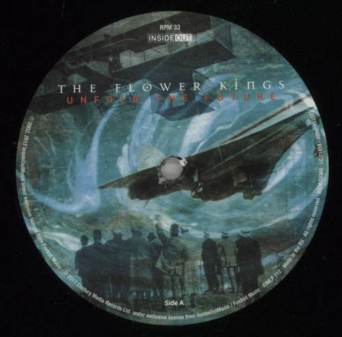 The Flower Kings Unfold The Future + 180gm + Double CD 3-LP vinyl record set (Triple LP Album) German KN23LUN880027