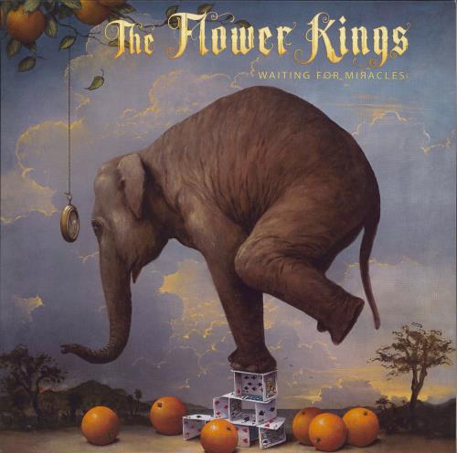 The Flower Kings Waiting for Miracles 2-LP vinyl record set (Double LP Album) German KN22LWA797596