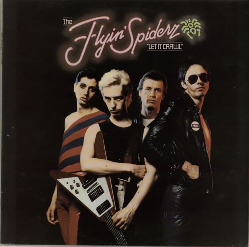 The Flyin' Spiderz Let It Crawl vinyl LP album (LP record) Dutch W9GLPLE626109