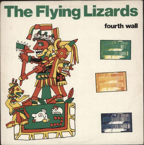 The Flying Lizards Fourth Wall vinyl LP album (LP record) UK FLZLPFO214344