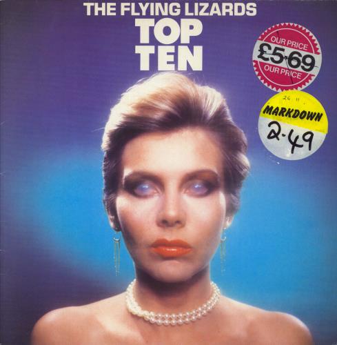 The Flying Lizards Top Ten vinyl LP album (LP record) UK FLZLPTO626116