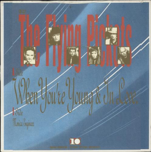 The Flying Pickets When You're Young & In Love 7" vinyl single (7 inch record / 45) UK FLY07WH304683