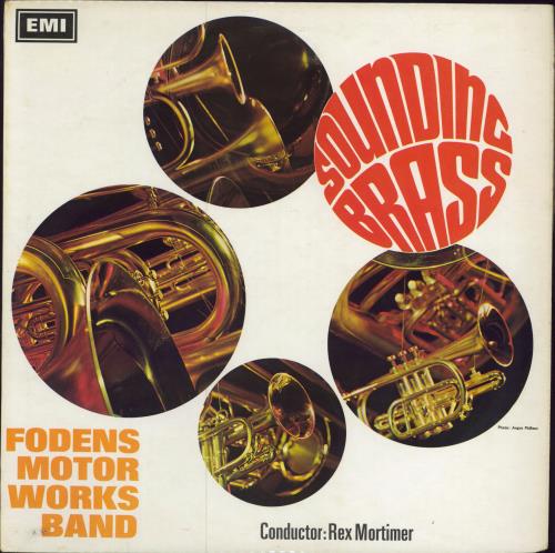 The Fodens Motorworks Band Sounding Brass - Sample vinyl LP album (LP record) UK XQWLPSO786673