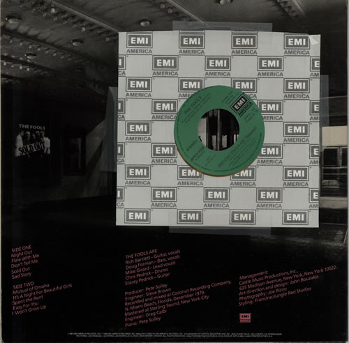 The Fools Sold Out vinyl LP album (LP record) US V-9LPSO628298