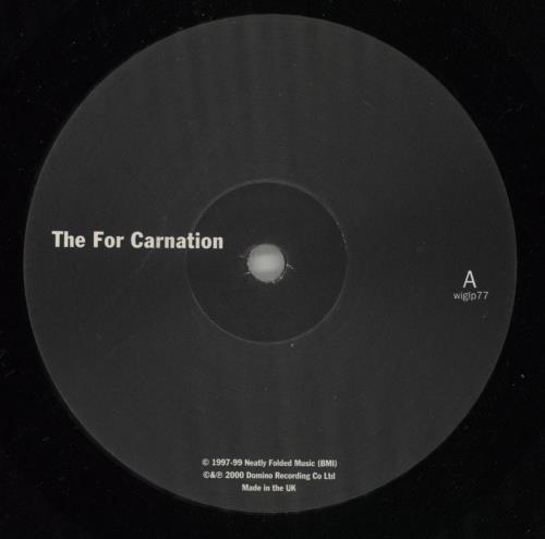 The For Carnation The For Carnation vinyl LP album (LP record) UK 6QNLPTH869658