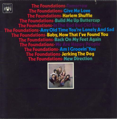 The Foundations The Foundations vinyl LP album (LP record) UK TFOLPTH825197