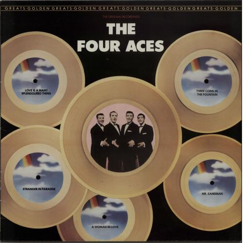 The Four Aces Golden Greats vinyl LP album (LP record) UK T4ALPGO640777