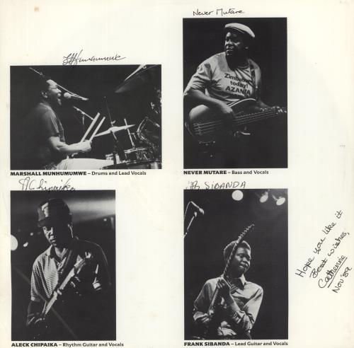 The Four Brothers Bros + 12" - Autographed vinyl LP album (LP record) UK 4-BLPBR879895