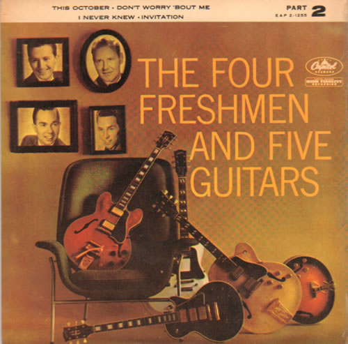 The Four Freshmen And Five Guitars Part 2 7" vinyl single (7 inch record / 45) UK T4F07AN641683