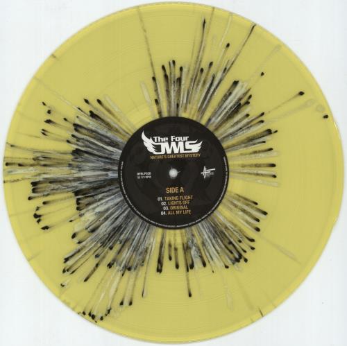 The Four Owls Nature's Greatest Mystery - Yellow Splatter Vinyl 2-LP vinyl record set (Double LP Album) UK 46I2LNA886264