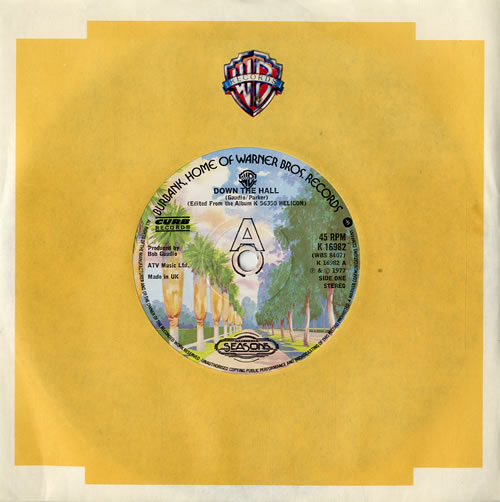 The Four Seasons Down The Hall 7" vinyl single (7 inch record / 45) UK FSE07DO573686