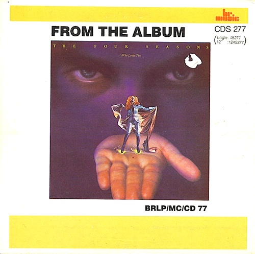 The Four Seasons Oh What A Night CD single (CD5 / 5") Dutch FSEC5OH80873