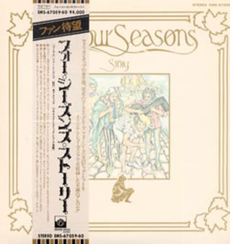 The Four Seasons Story 2-LP vinyl record set (Double LP Album) Japanese FSE2LST227087