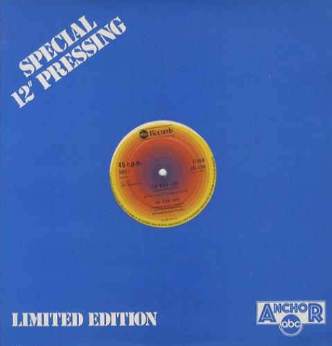 The Four Tops For Your Love 12" vinyl single (12 inch record / Maxi-single) UK FTP12FO228808