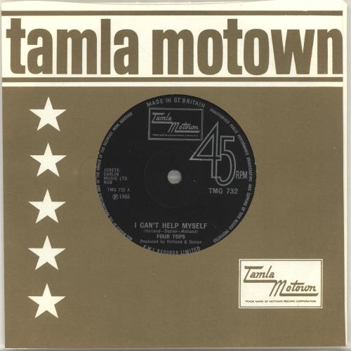 The Four Tops I Can't Help Myself 7" vinyl single (7 inch record / 45) UK FTP07IC246307