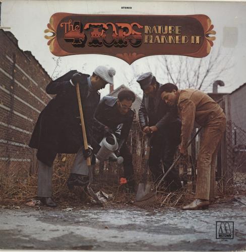 The Four Tops Nature Planned It vinyl LP album (LP record) US FTPLPNA588318