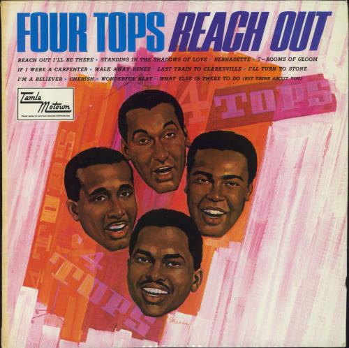 The Four Tops Reach Out - EX vinyl LP album (LP record) UK FTPLPRE351391