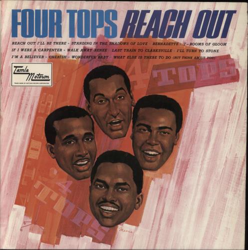 The Four Tops Reach Out - Factory Sample vinyl LP album (LP record) UK FTPLPRE792012