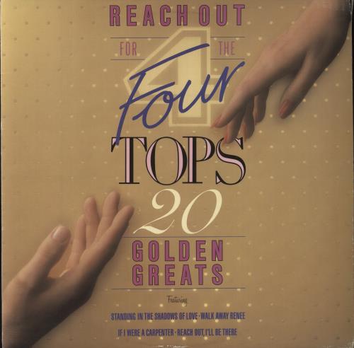 The Four Tops Reach Out For The Four Tops 20 Golden Greats vinyl LP album (LP record) UK FTPLPRE296559