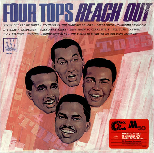 The Four Tops Reach Out vinyl LP album (LP record) Dutch FTPLPRE466307