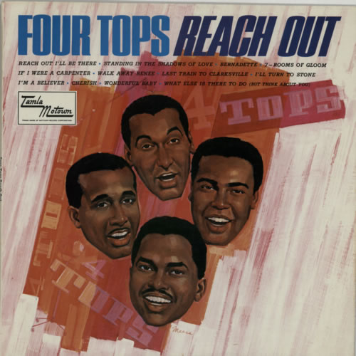 The Four Tops Reach Out vinyl LP album (LP record) UK FTPLPRE597172