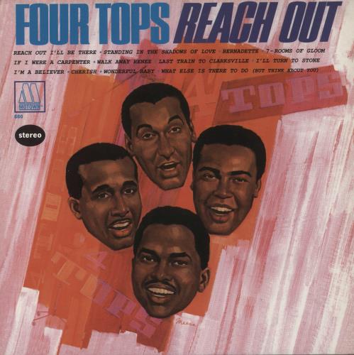 The Four Tops Reach Out vinyl LP album (LP record) German FTPLPRE869316
