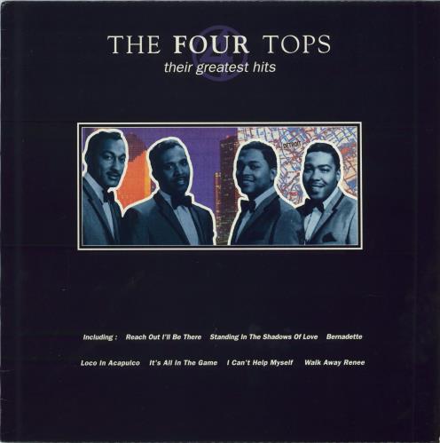 The Four Tops Their Greatest Hits vinyl LP album (LP record) UK FTPLPTH771207