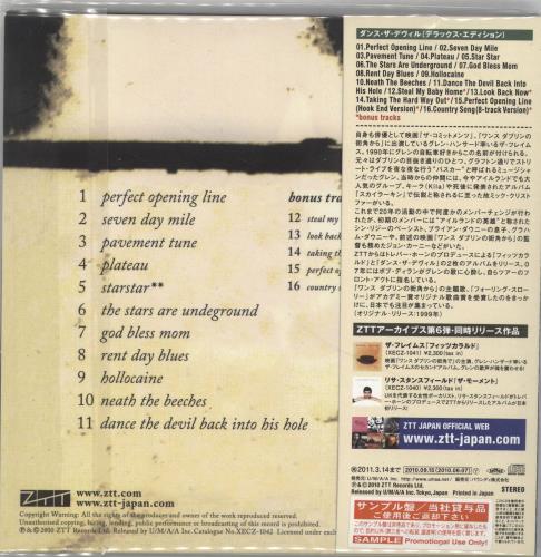 The Frames Dance The Devil� CD album (CDLP) Japanese TEHCDDA701787