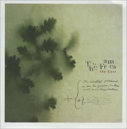 The Frames The Cost CD-R acetate UK TEHCRTH408048