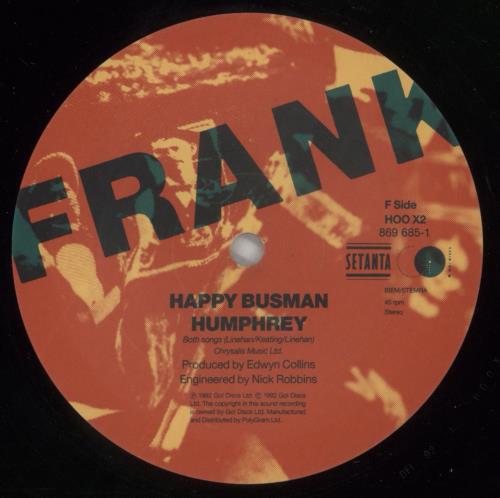 The Frank And Walters Happy Busman 12" vinyl single (12 inch record / Maxi-single) UK F&W12HA192806