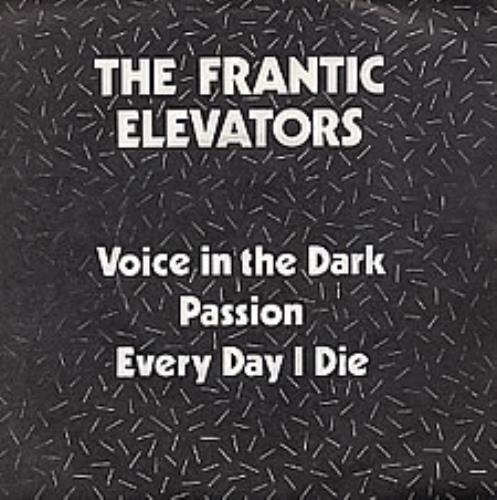 The Frantic Elevators Voice In The Dark - VG 7" vinyl single (7 inch record / 45) UK TFE07VO265392